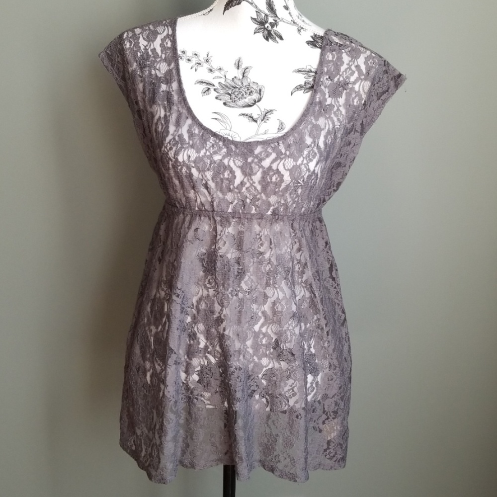 Free People Lace Tunic